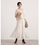 ＜ハンドウォッシャブル＞ダイヤ柄半袖ニット 25AW