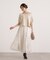 ＜ハンドウォッシャブル＞ダイヤ柄半袖ニット 25AW