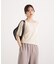 ＜ハンドウォッシャブル＞ダイヤ柄半袖ニット 25AW
