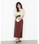 ＜ハンドウォッシャブル＞ダイヤ柄半袖ニット 25AW