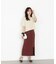 ＜ハンドウォッシャブル＞ダイヤ柄半袖ニット 25AW