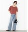 ＜ハンドウォッシャブル＞ダイヤ柄半袖ニット 25AW