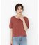 ＜ハンドウォッシャブル＞ダイヤ柄半袖ニット 25AW