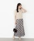 チェックナロースカート 25AW