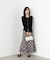 チェックナロースカート 25AW