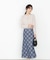 チェックナロースカート 25AW