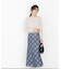 チェックナロースカート 25AW