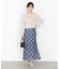 チェックナロースカート 25AW