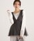 チュールドッキングニットジレ 25AW