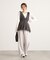 チュールドッキングニットジレ 25AW