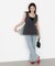 チュールドッキングニットジレ 25AW