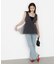チュールドッキングニットジレ 25AW