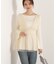 チュールドッキングニットジレ 25AW