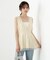 チュールドッキングニットジレ 25AW