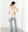 チュールドッキングニットジレ 25AW