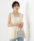 チュールドッキングニットジレ 25AW