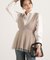 チュールドッキングニットジレ 25AW