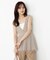 チュールドッキングニットジレ 25AW