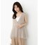 チュールドッキングニットジレ 25AW