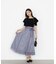 ケープ風ニットドッキングワンピース 25AW