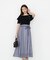 ケープ風ニットドッキングワンピース 25AW