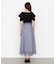 ケープ風ニットドッキングワンピース 25AW