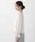 ＜ウォッシャブル＞キャンディースリーブニュアンスブラウス 25AW