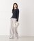 ＜ウォッシャブル＞スエットイージーパンツ 25AW