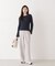 ＜ウォッシャブル＞スエットイージーパンツ 25AW