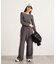 ＜ウォッシャブル＞スエットイージーパンツ 25AW