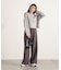 ＜ウォッシャブル＞スエットイージーパンツ 25AW