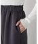 ＜ウォッシャブル＞スエットイージーパンツ 25AW