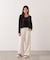 ＜ウォッシャブル＞スエットイージーパンツ 25AW