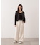 ＜ウォッシャブル＞スエットイージーパンツ 25AW