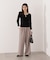 ＜ウォッシャブル＞スエットイージーパンツ 25AW