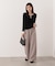 ＜ウォッシャブル＞スエットイージーパンツ 25AW