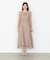＜藤田みりあさんコラボ＞キャミ付きチュールワンピース 25AW