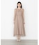 ＜藤田みりあさんコラボ＞キャミ付きチュールワンピース 25AW