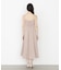 ＜藤田みりあさんコラボ＞キャミ付きチュールワンピース 25AW