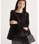 フェイクファーペプラムジレ 25AW
