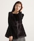 フェイクファーペプラムジレ 25AW