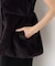 フェイクファーペプラムジレ 25AW