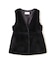 フェイクファーペプラムジレ 25AW