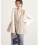 フェイクファーペプラムジレ 25AW