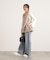 フェイクファーペプラムジレ 25AW