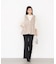 フェイクファーペプラムジレ 25AW
