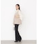 フェイクファーペプラムジレ 25AW
