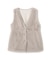 フェイクファーペプラムジレ 25AW