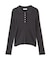 ＜ウォッシャブル＞ポロリブニット 25AW