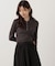 ＜ウォッシャブル＞ポロリブニット 25AW